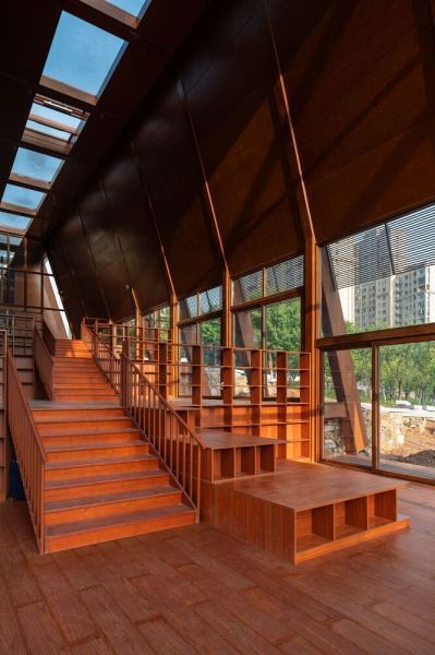 Культурный и социальный центр "Дом знаний" в Синьяне, Китай