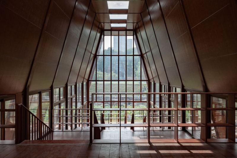 Культурный и социальный центр "Дом знаний" в Синьяне, Китай