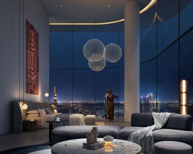 MVRDV показала концепцию небоскреба в Дубае с необычным лаунжем