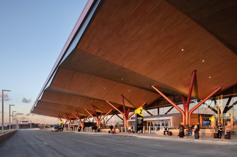 Новое здание терминала для международного аэропорта Питтсбурга