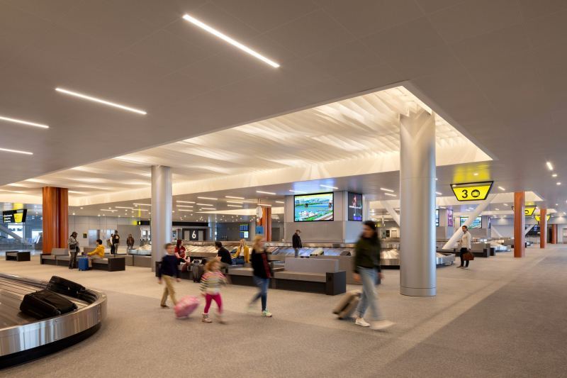 Новое здание терминала для международного аэропорта Питтсбурга