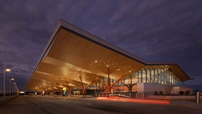 Новое здание терминала для международного аэропорта Питтсбурга