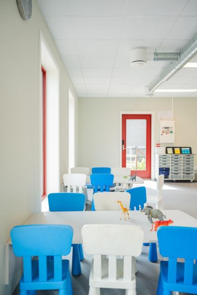 Новый детский сад "Альвим" в городе Сарпсборг, Норвегия