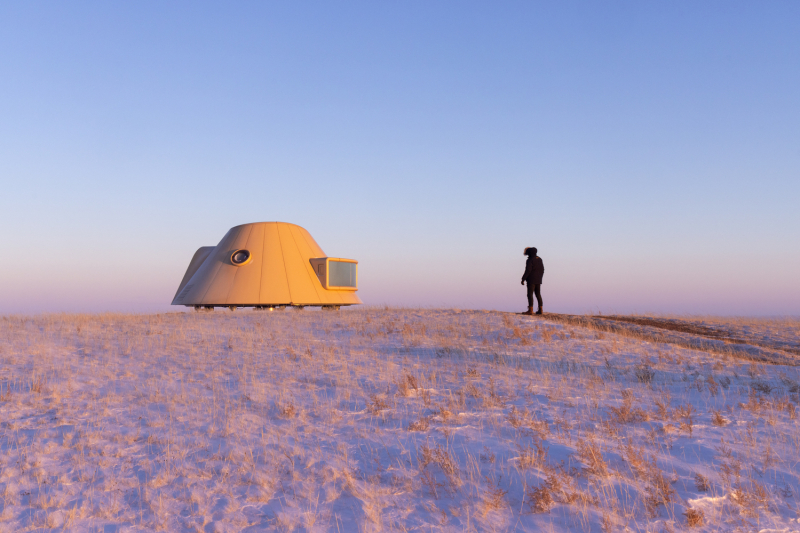 Отель для прибывающих гостей "Вулкан-Ин" открыт в Китае