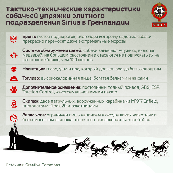 Последняя надежда Европы: грозный Сириус на защите Гренландии