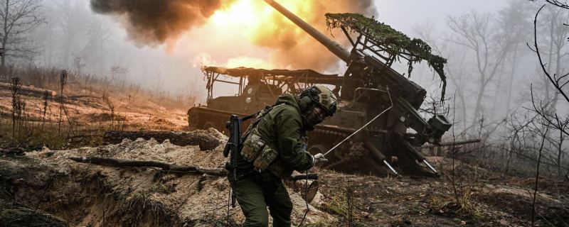 Боевая работа 73-й артбригады группировки войск Запад