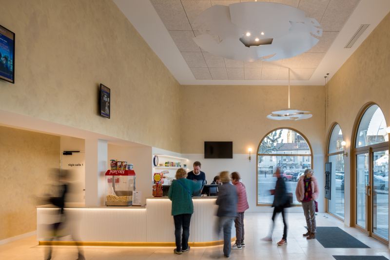 Расширение кинотеатра имени Луи Малле в городе Прайссак, Франция