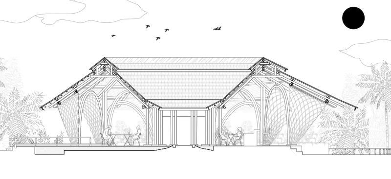 Ресторан "Juna" в Убуде принимает гостей на Бали, Индонезия
