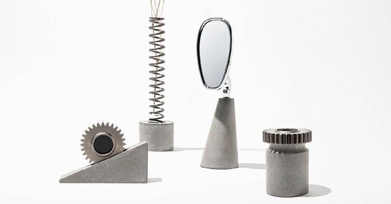 Сигэя Мията создал предметы декора из мотозапчастей