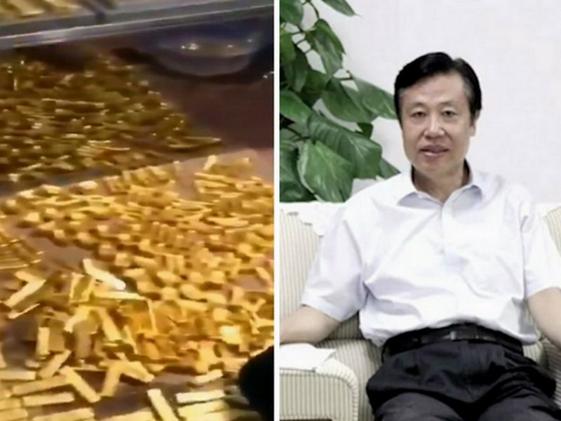 У бывшего мэра Гуанчжоу нашли в подвале дома 13,5 тонн золота и 286 млрд юаней