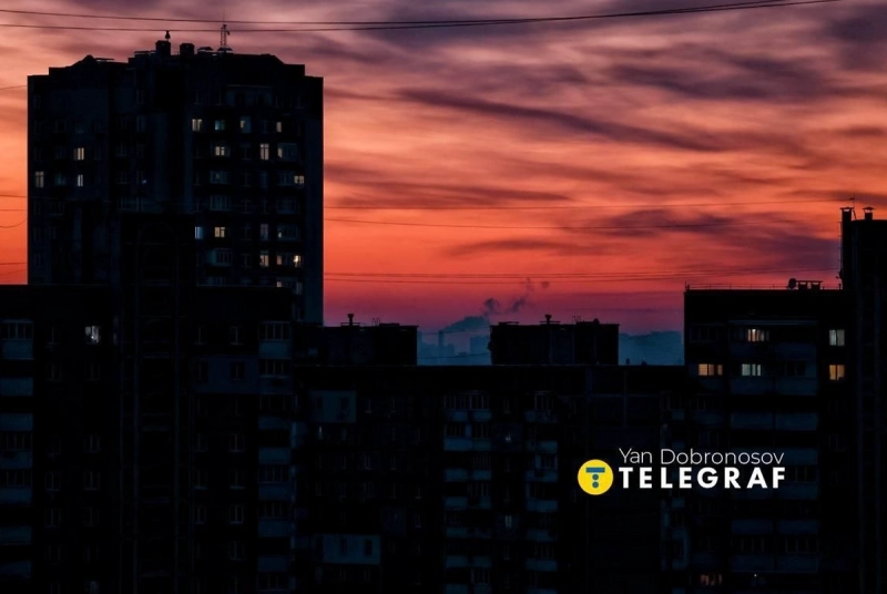 Украинцы показали кадры «апокалиптического» Киева без света и тепла