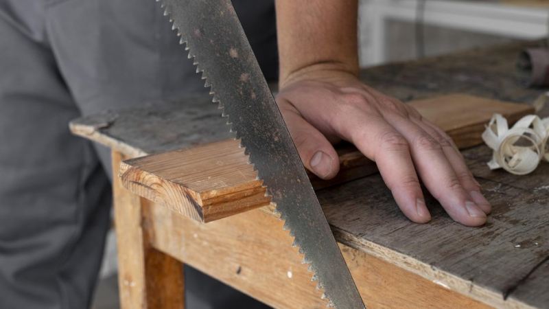 Ножовка, которую заточили правильно