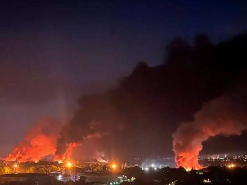 ВС РФ разнесли «Геранями» и «Искандерами» энергетику Украины