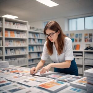 Срочная цифровая и ролевая печать каталогов