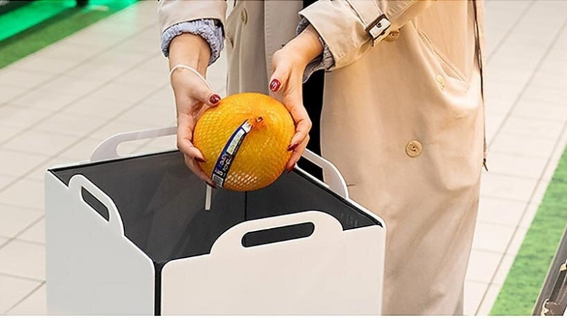 MOBI: роботизированная тележка для покупок