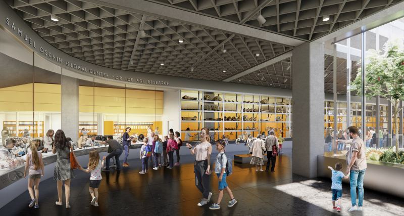 Переосмысление кампуса "La Brea Tar Pits" в Лос-Анджелесе, США