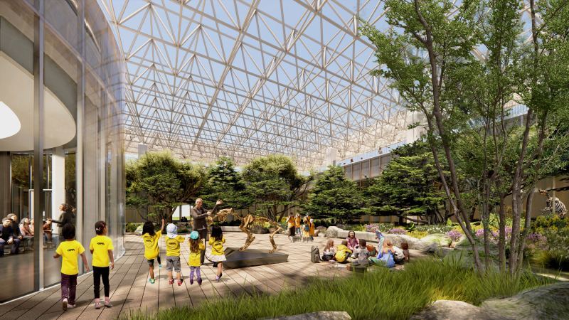 Переосмысление кампуса "La Brea Tar Pits" в Лос-Анджелесе, США