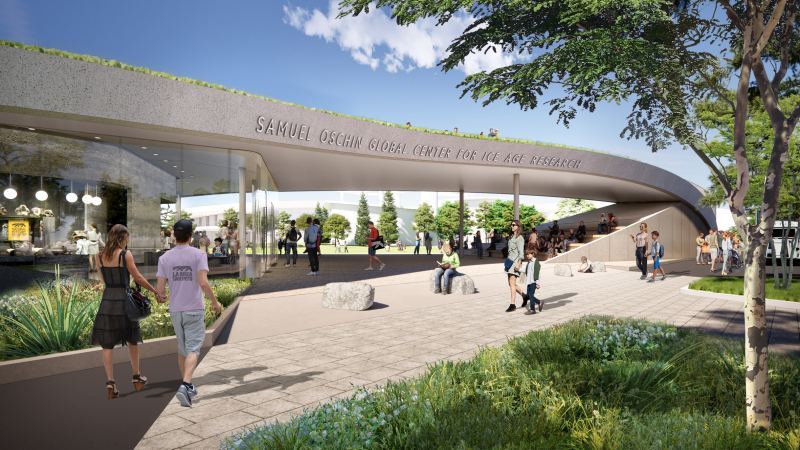 Переосмысление кампуса "La Brea Tar Pits" в Лос-Анджелесе, США