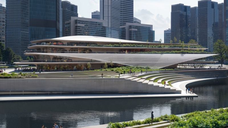 Zaha Hadid Architects построит новый культурный квартал в Ханчжоу