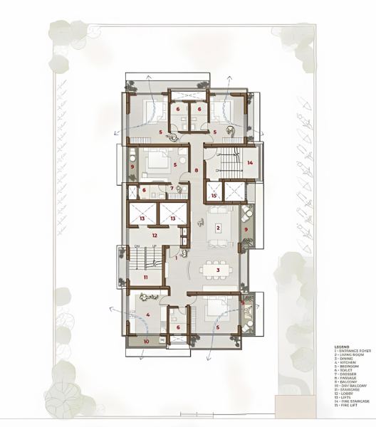 Завершено строительство апартаментов "Cielo" в Нагпуре, Индия