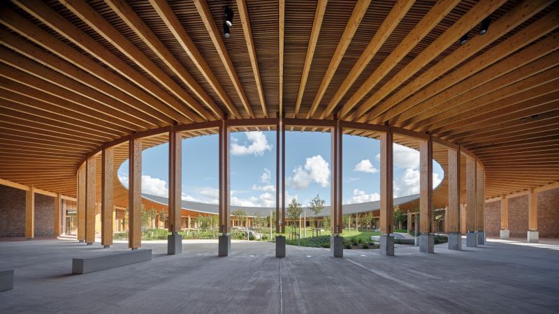 Завершено строительство Колледжа ремёсел в Хернинге, Дания