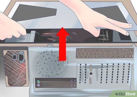 Step 2 Откройте крышку компьютера.