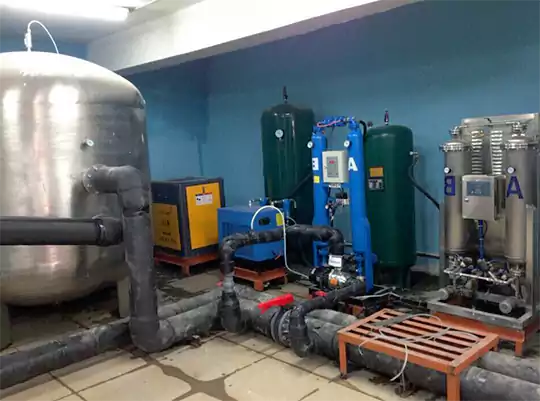 Промышленная установка очистки воды озоном