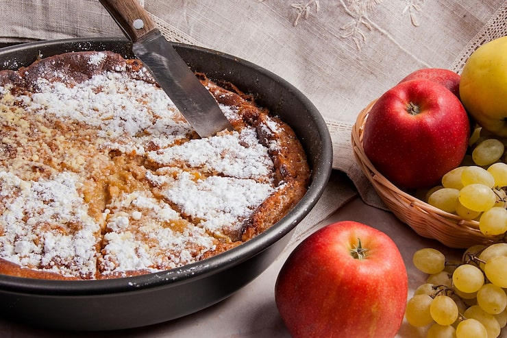 Как испечь шарлотку с яблоками без разрыхлителя Как испечь шарлотку с яблоками без разрыхлителя