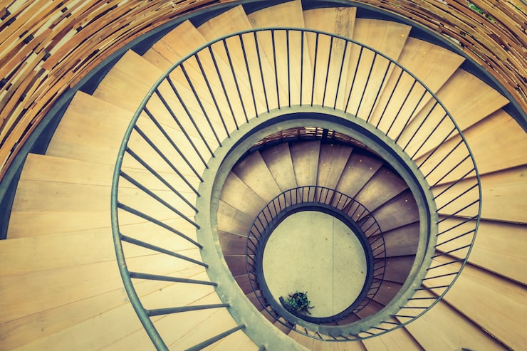Винтовая лестница компактная Винтовая лестница компактная